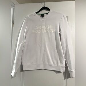 Armani exchange long sleeve shirt/crew neck size XS